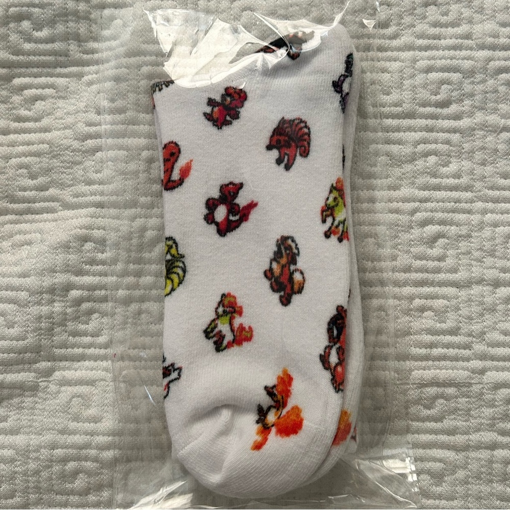 Fire Pokemon Socks Custom Made Socks